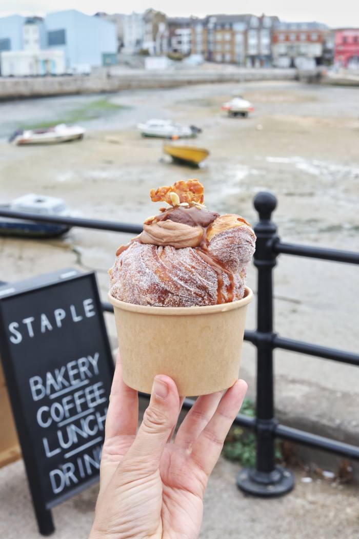 A cruffin from Staple Stores on the Harbour Arm
