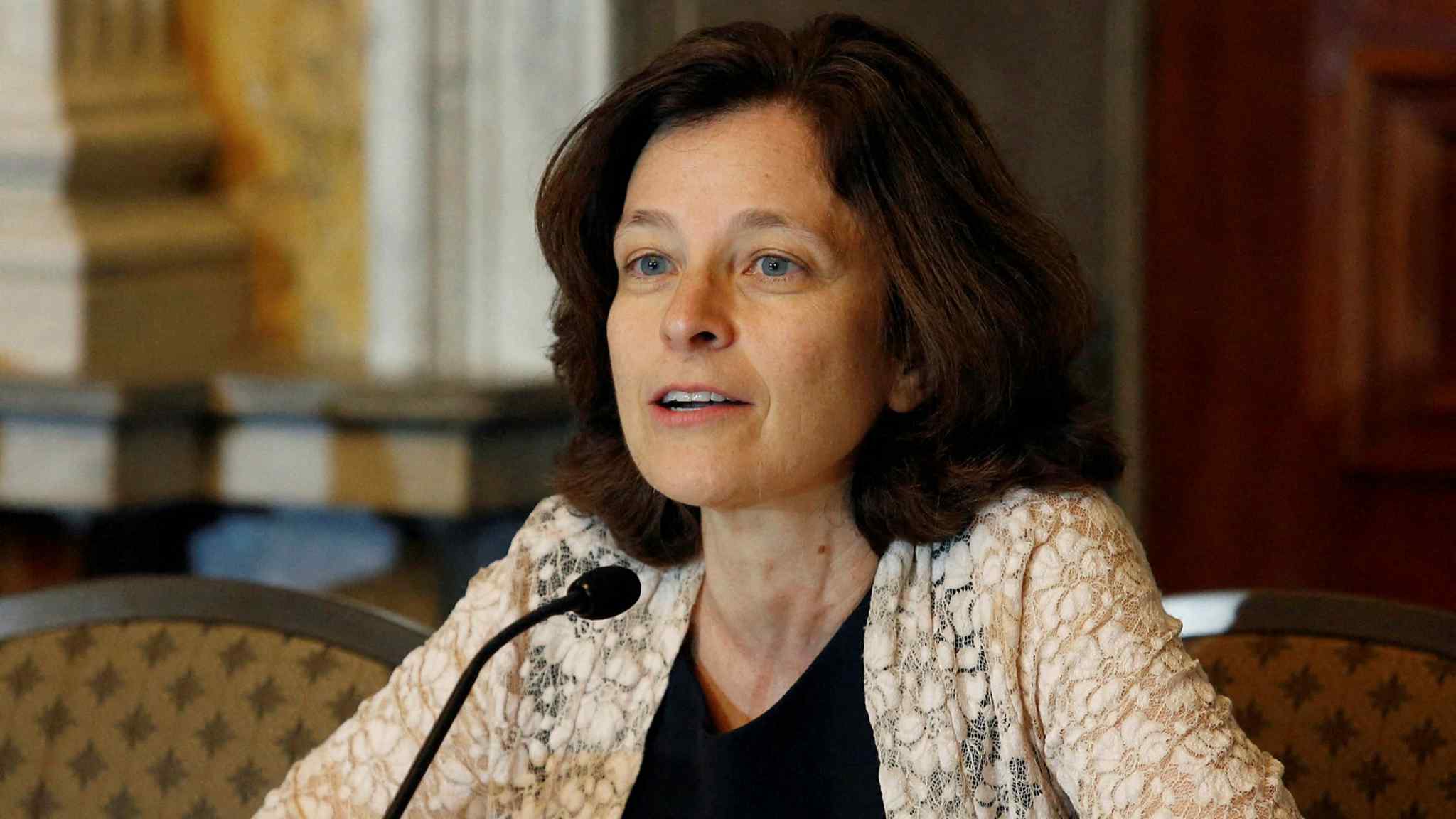 Sarah Bloom Raskin heralds tougher stance on regulation at Fed