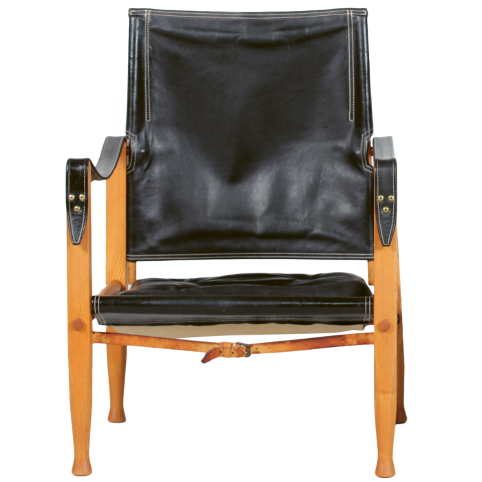 Rud Rasmussen 1960s leather safari chairs by Kaare Klint, £3,935 for set of two, pamono.co.uk