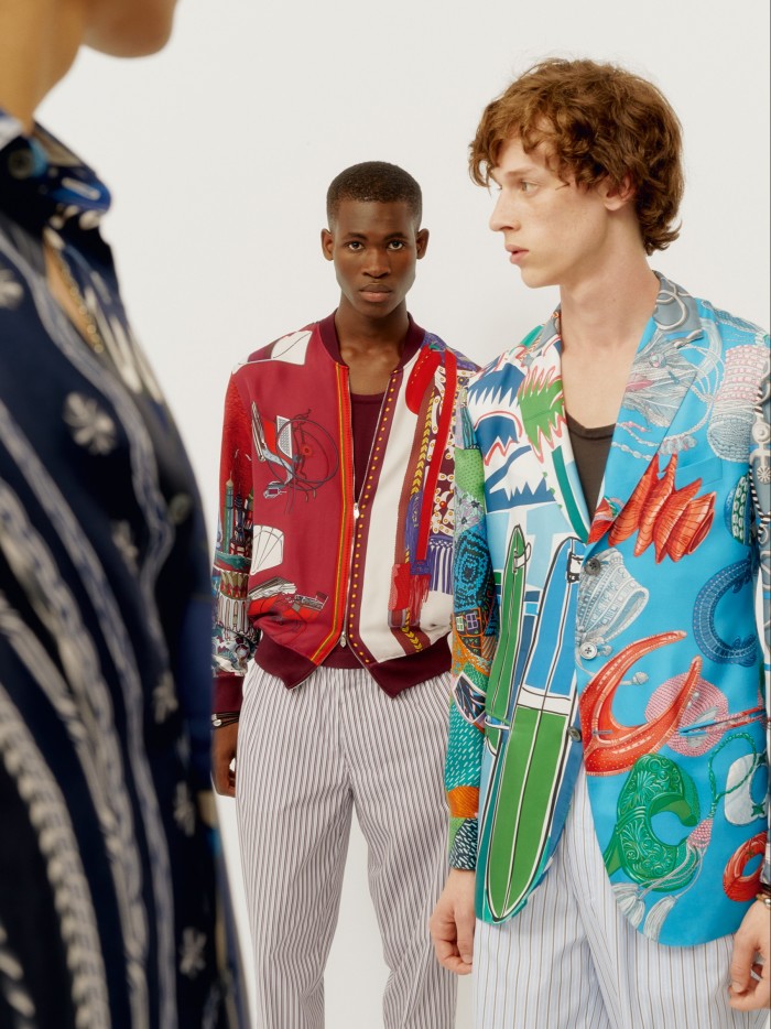 Hermès men’s spring/summer 2020 – a palate cleanser of sportif prints and unexpected colours