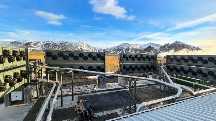 Climeworks’ plant in Iceland