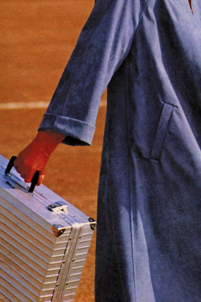 Rimowa advert from 1975, featuring the All-Purpose Duralumin case 