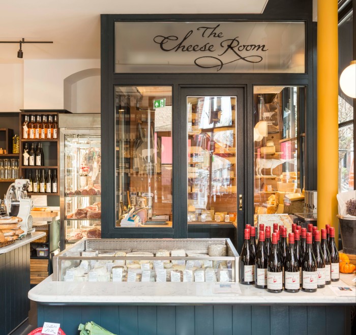 La Fromagerie is famous for its selection of cheeses