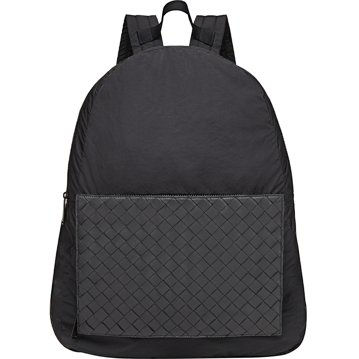 Bottega Veneta paper nylon and woven-leather backpack, £845