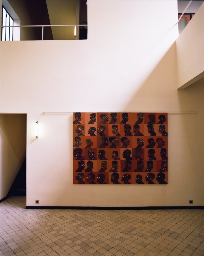 System (Orange), 2023, by Nkoth in Maison La Roche