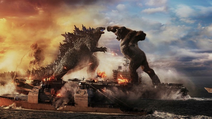 A scene from the Warner Bros Studios film ‘Godzilla vs Kong’
