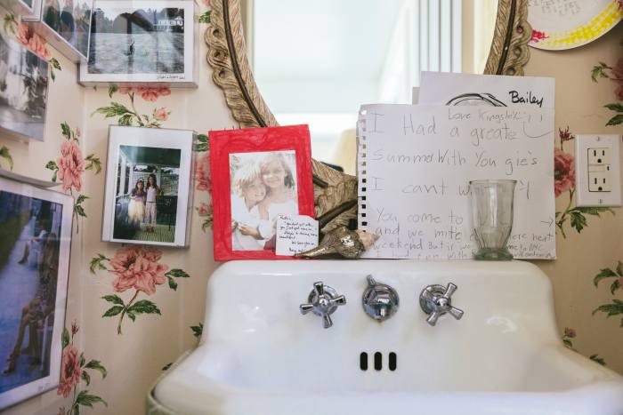Author Ruthie Sommers’ bathroom
