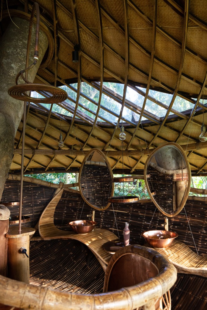 The treehouse is “essentially an enormous basket” says Elora Hardy
