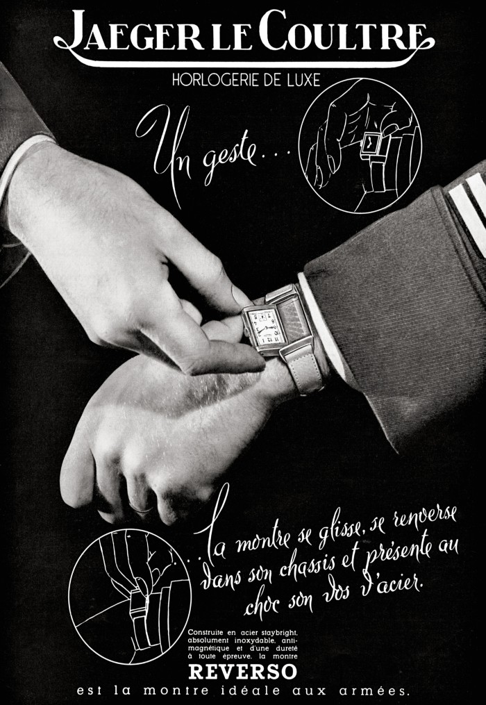 A Reverso advertisement from 1940