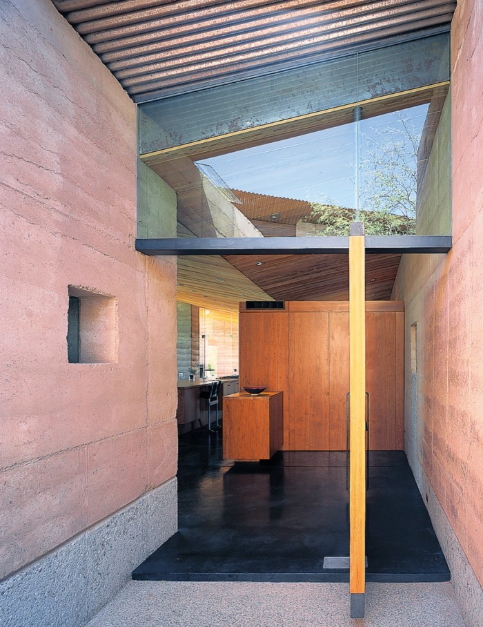 The 1998 rammed-earth Catalina House by Studio Rick Joy in Tucson, Arizona
