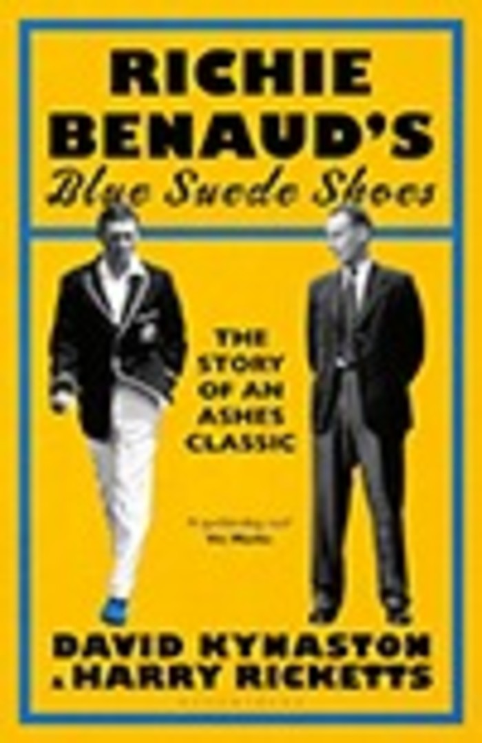 Book cover of ‘Richie Benaud’s Blue Suede Shoes’