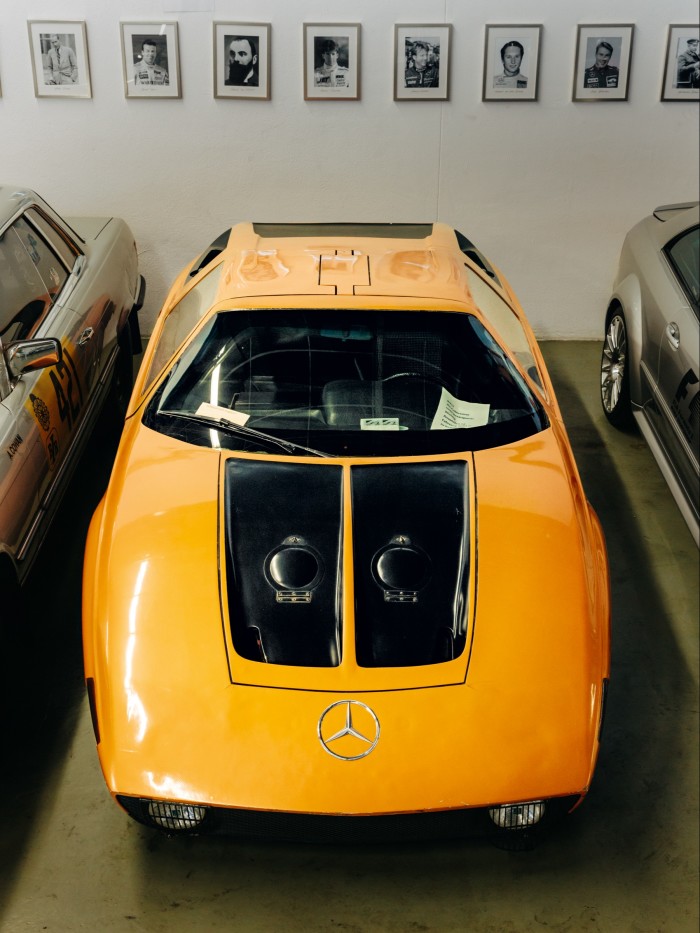 A 1970 experimental Mercedes-Benz C 111-II