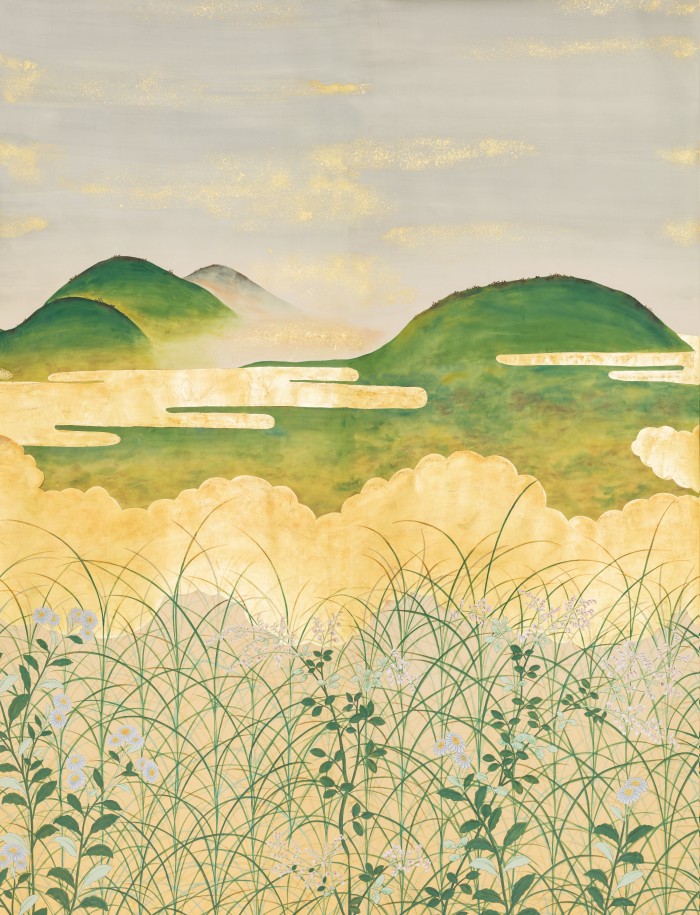 An Edo-period image of the Plain of Musashi