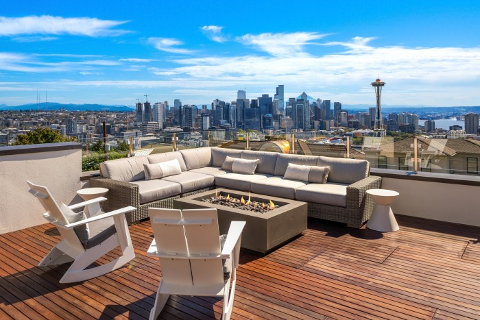 The Seattle skyline and Space Needle as seen from a house in Queen Anne, $7.7mn