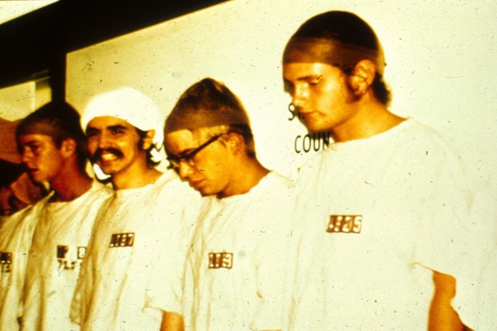 Participants in the 1971 Stanford Prison Experiment