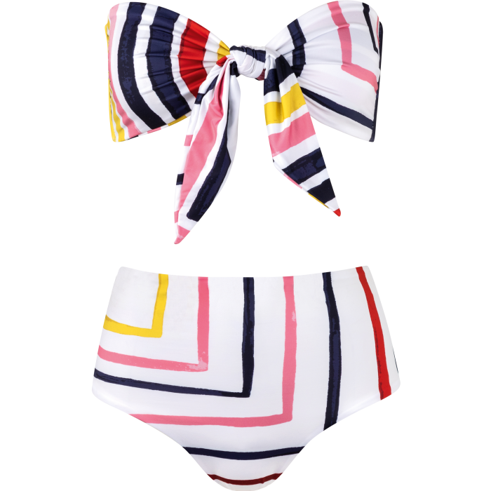 Cala de la Cruz Bimba bikini top, $150, and Elisa bottoms, $145