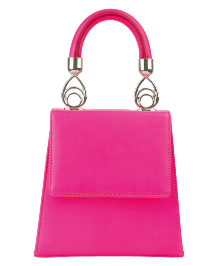 Brother Vellies Nile handbag in Electric Flamingo, $995