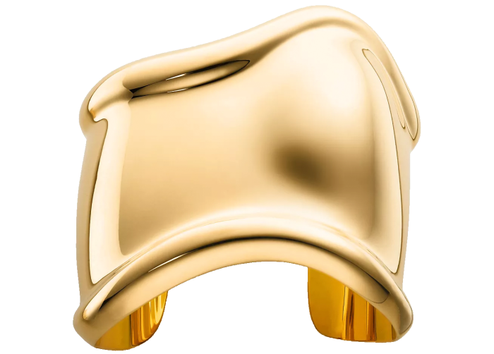 Tiffany & Co gold Elsa Peretti medium bone cuff, £22,500