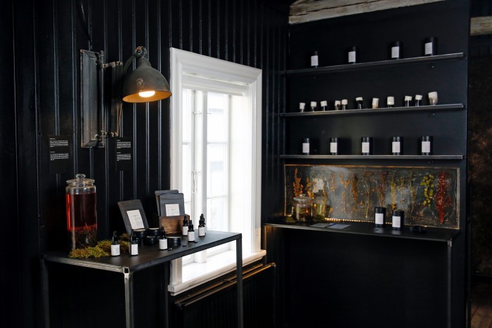 The store – whose interior is inspired by “old Icelandic haunted houses” – can be found down a Reykjavik alley