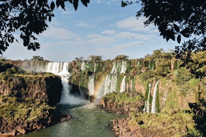 The Iguazu Waterfalls in Argentina