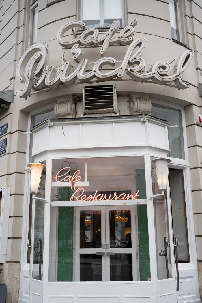 Café Prückel, a throwback to the 1950s