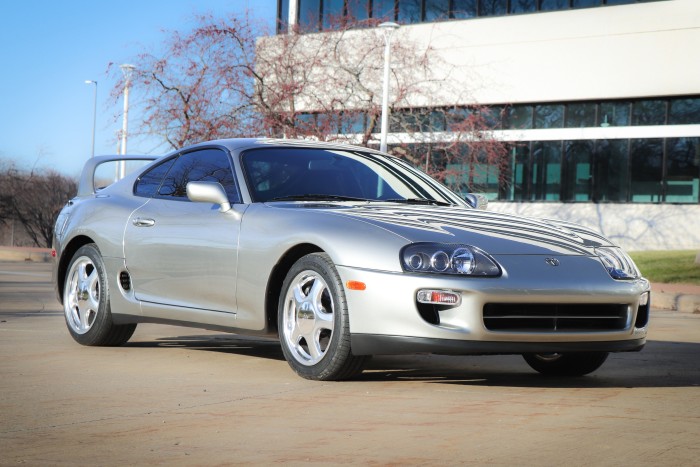 A 1998 Toyota Supra Turbo manual sold recently for $187,000 at Barrett-Jackson Scottsdale