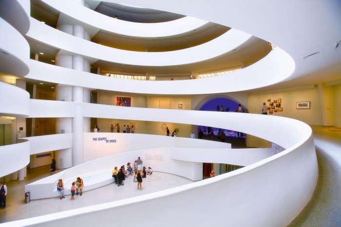 Inside the Guggenheim Museum, New York – Pesce’s favourite building
