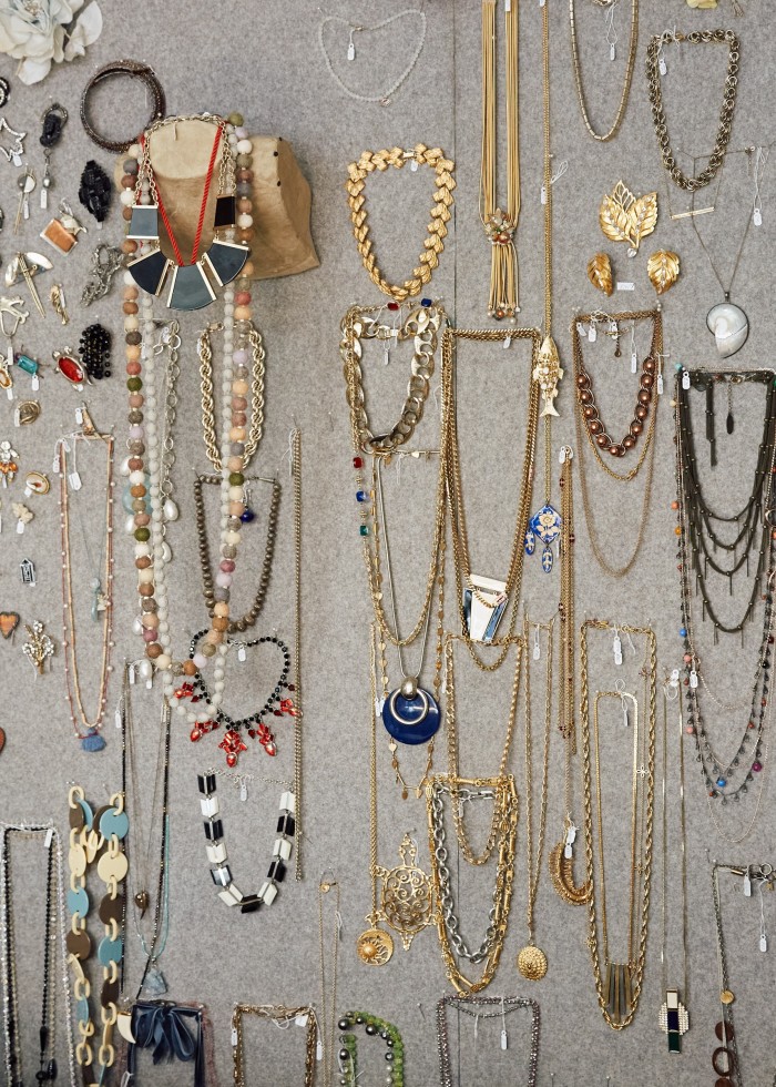 A selection of necklaces, bracelets and pendants