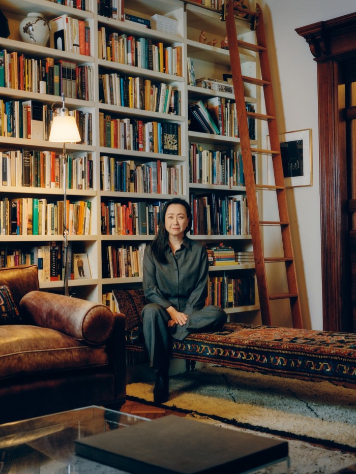 Min Jin Lee at home in New York
