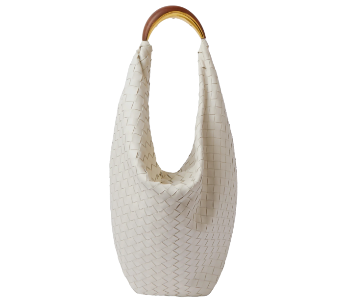 Bottega Veneta leather foulard intrecciato shoulder bag, €3,900