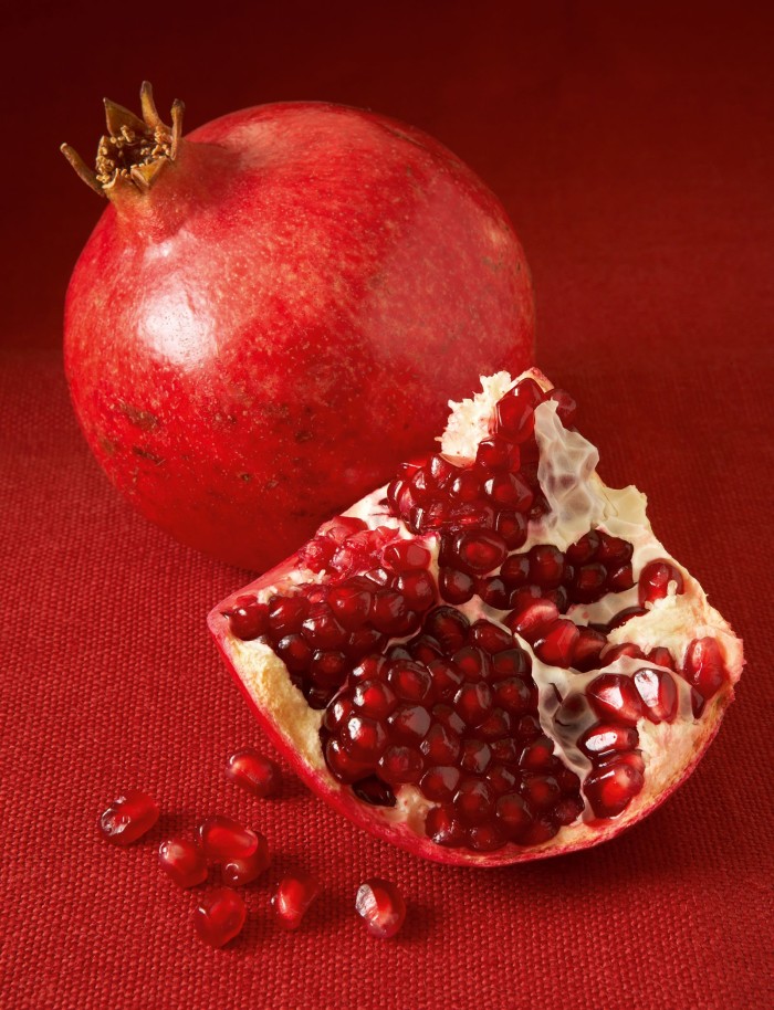 Pomegranate seeds are one of Willer’s breakfast staples