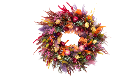 Dried wreath by Your London Florist at Selfridges