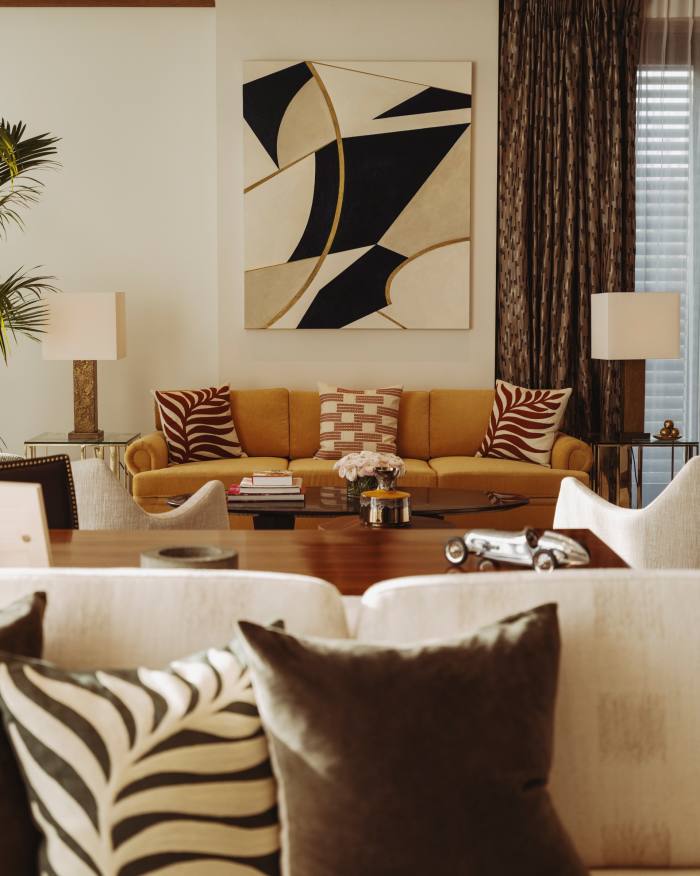 One of The Peninsula London Residences, with  interiors designed by Peter Marino. 