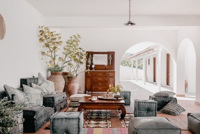 A living room at Principe di Salina