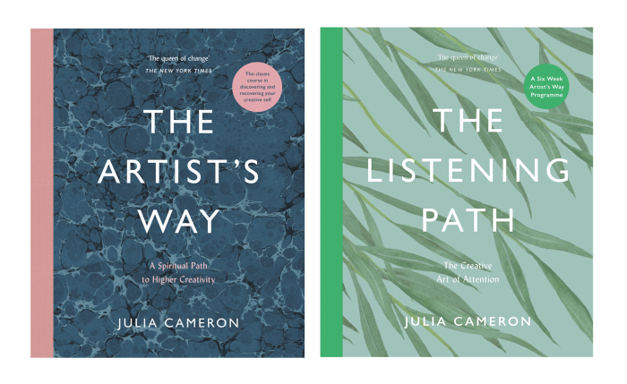 The Artist’s Way and The Listening Path, both £16.99 (Profile Books)