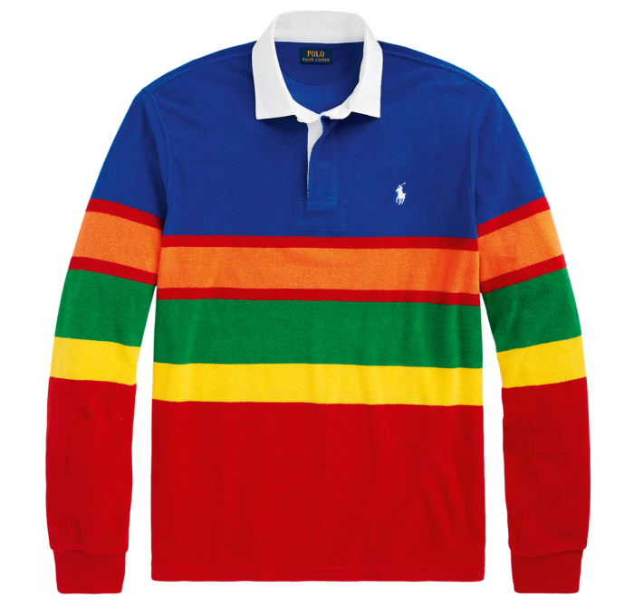Polo Ralph Lauren cotton-mix terry rugby shirt, £129