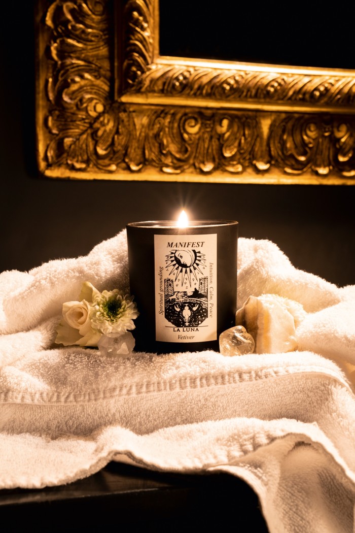 Manifest Luxury Candles La Lunar candle, £49