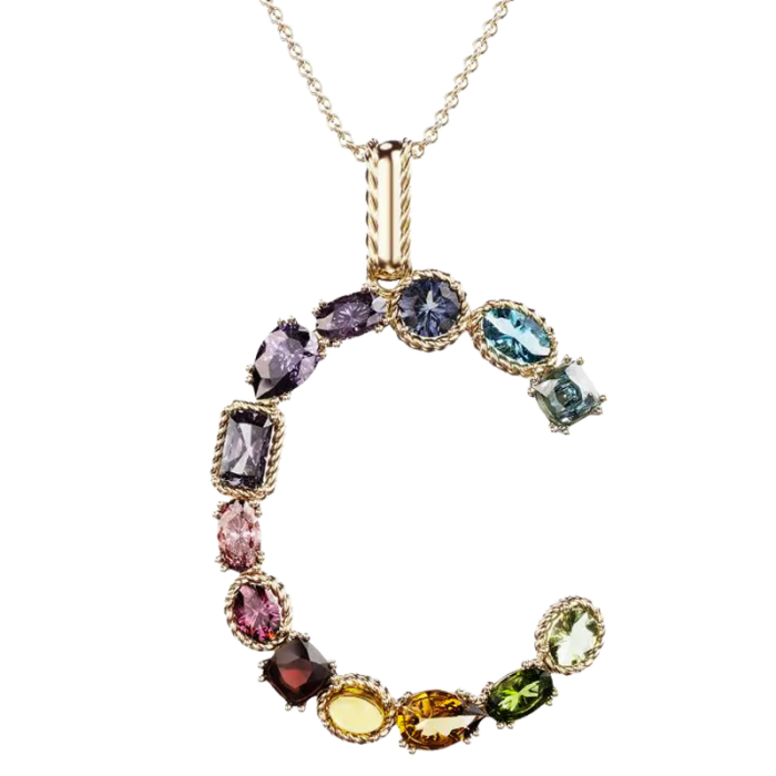 Dolce & Gabbana gemstone necklace, £2,500, farfetch.com