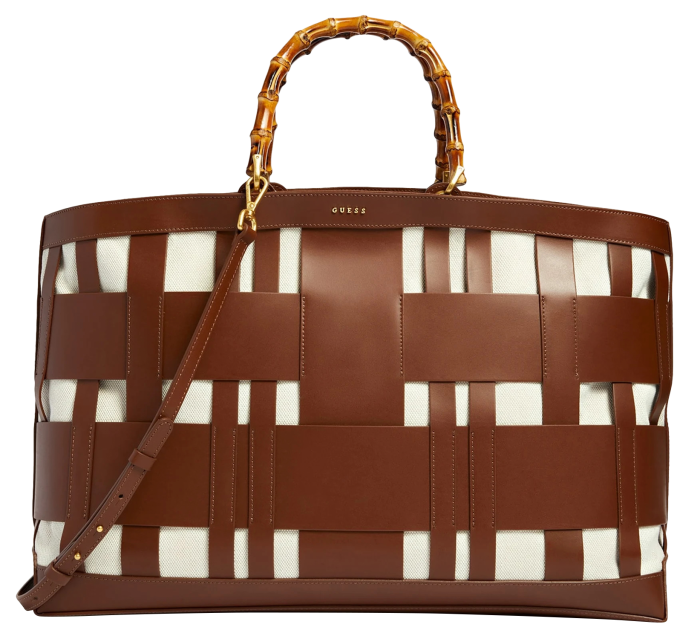 Guess woven leather Aida handbag, €550