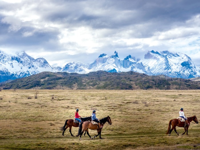 Riding in Patagonia