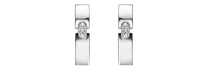 Chaumet white-gold and diamond Liens Évidence earrings, £2,380