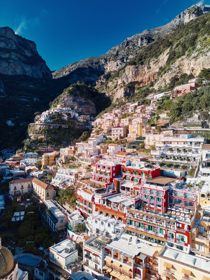 Positano on the Amalfi Coast of Italy