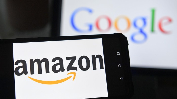 Amazon and Google logos