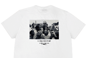 YMC hand-screenprint Stevie wonder T-shirt, £45
