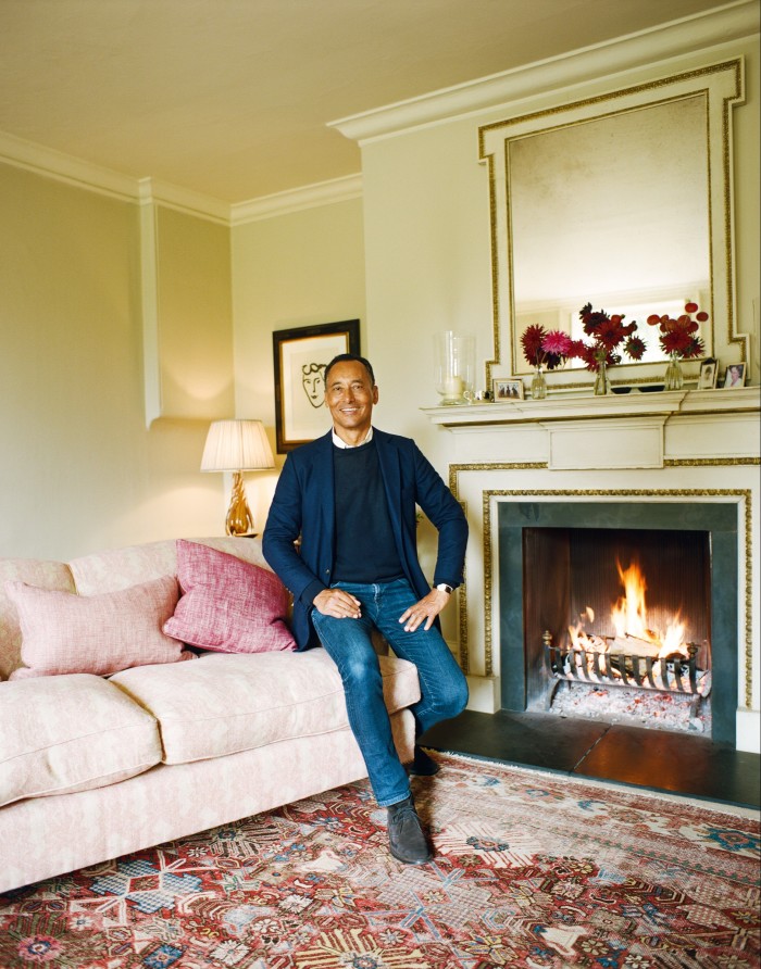 Martin Ephson at home in Wiltshire