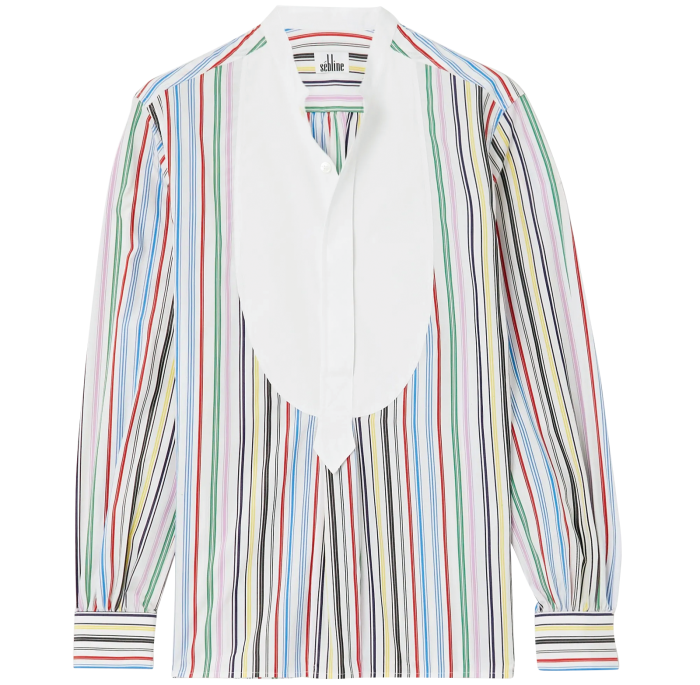 Sébline cotton-poplin striped shirt, £315