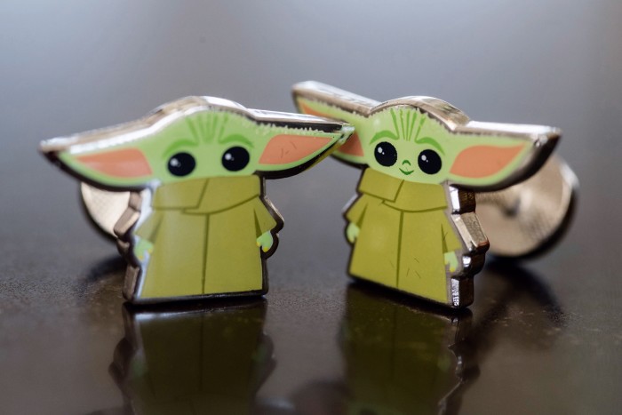 Tapper’s baby Yoda cufflinks