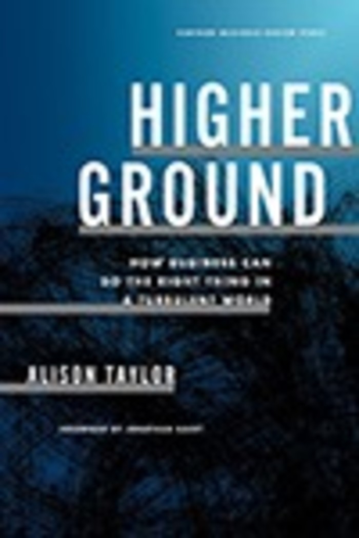 Book cover of ‘Higher Ground’