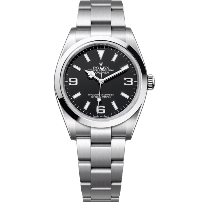 Rolex Oystersteel 36mm Oyster Perpetual Explorer, £6,100