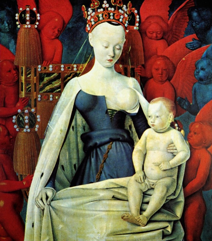 The Madonna, c15th century, by Jean Fouquet